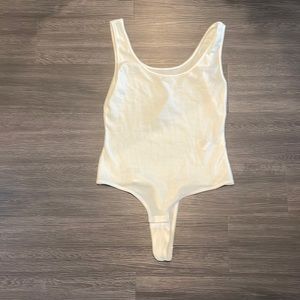 Madewell - Off-white adjustable bodysuit - Size L